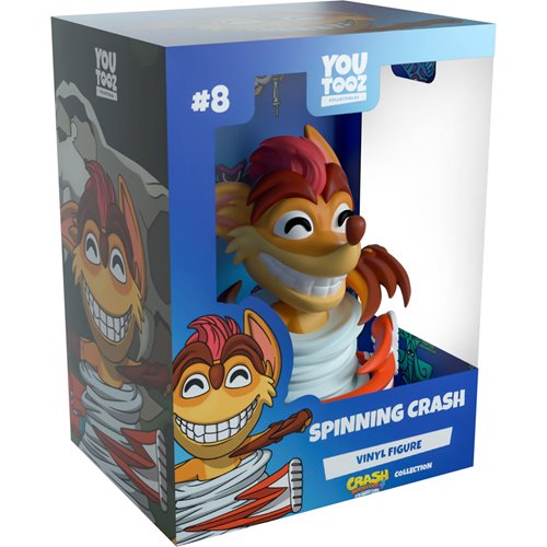 Crash Bandicoot Collection Spinning Crash Vinyl Figure #8