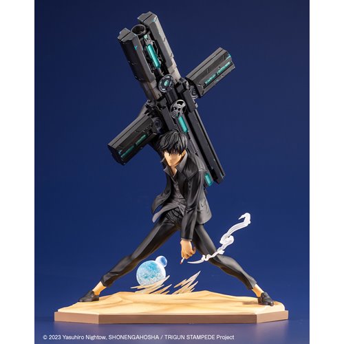 Trigun Stampede Nicholas D. Wolfwood ArtFX J 1:8 Scale Statue
