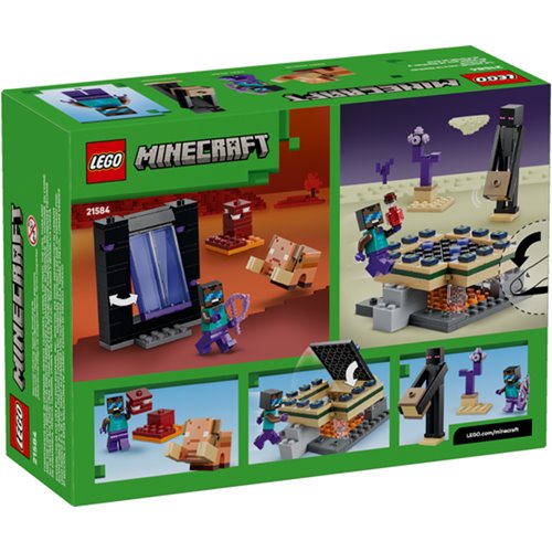 LEGO 21584 Minecraft Nether & End Portal Journey
