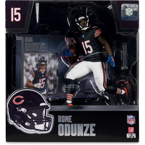 NFL SportsPicks Chicago Bears Rome Odunze 7-Inch Posed Figure