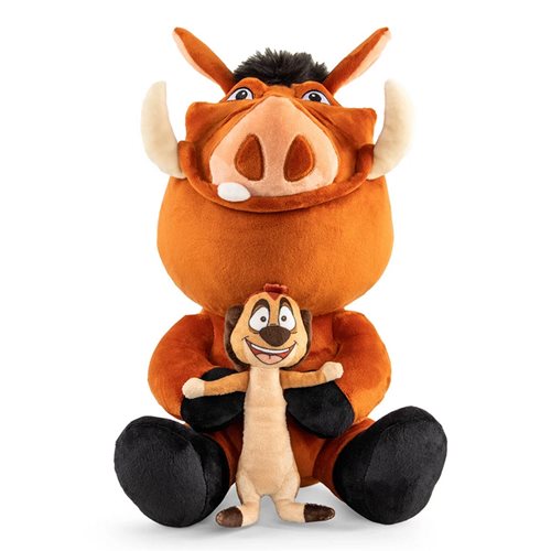 The Lion King Timon and Pumba 16-Inches HugMe Plush