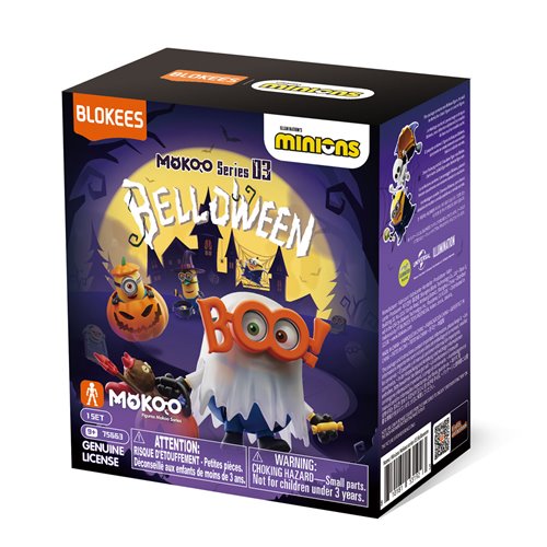 Minions Mokoo 03 Belloween Blind Box Mini Model Kit Case of 6