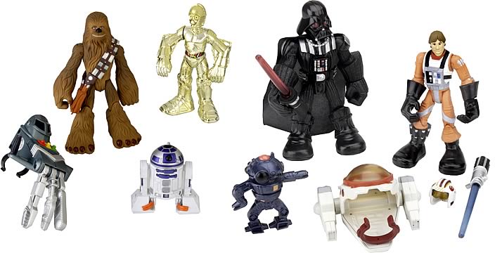 Star Wars R2d2 Jedi Force Hasbro Playskool Heroes Action Figure for sale online 