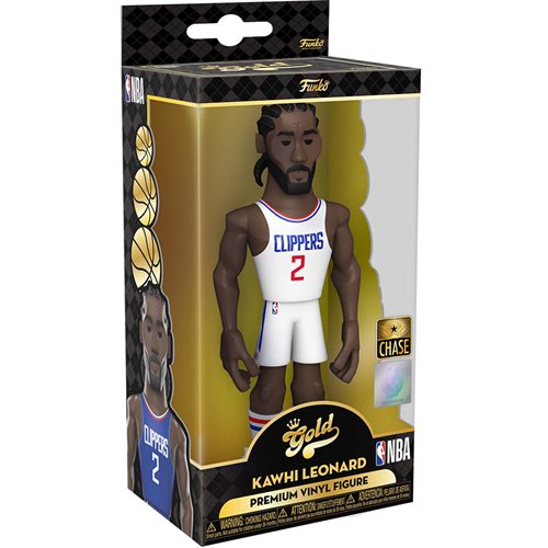 NBA Clippers Kawhi Leonard 5-Inch Vinyl Gold Figure
