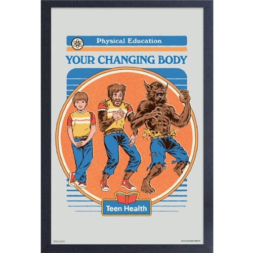 Steven Rhodes Your Changing Body Framed Art Print