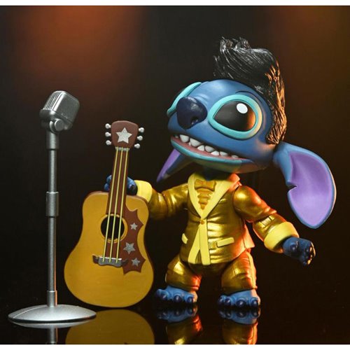 Lilo & Stitch Ultimate Gold Suit Elvis Stitch 7-Inch Scale Action Figure