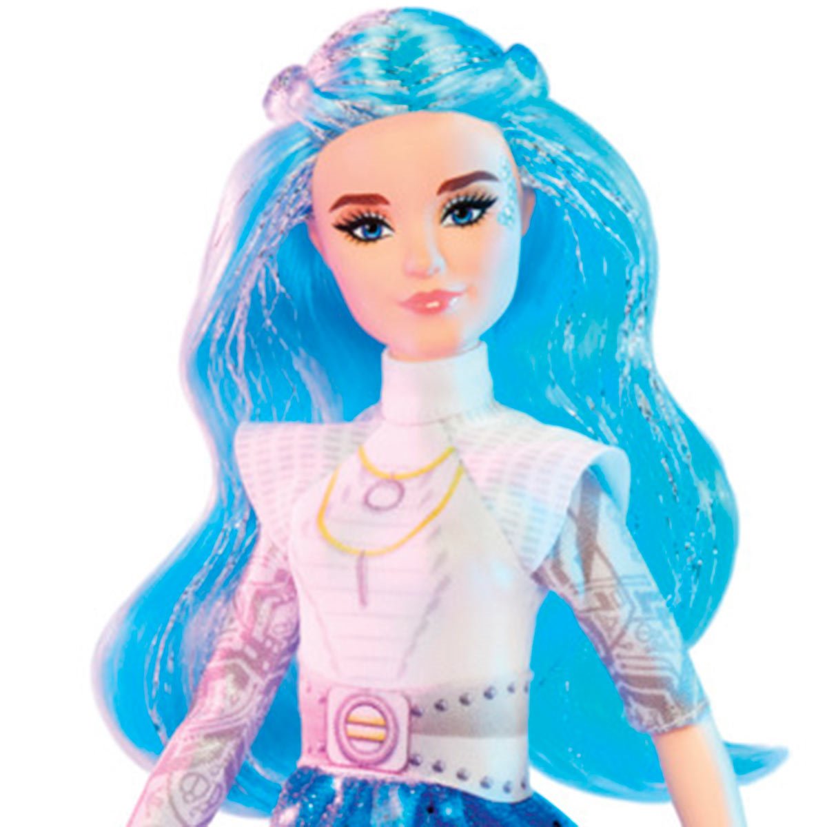 Disney Zombies 3 Addison Fashion Doll with Blue Hair, Alien Outfit, and  Accessories