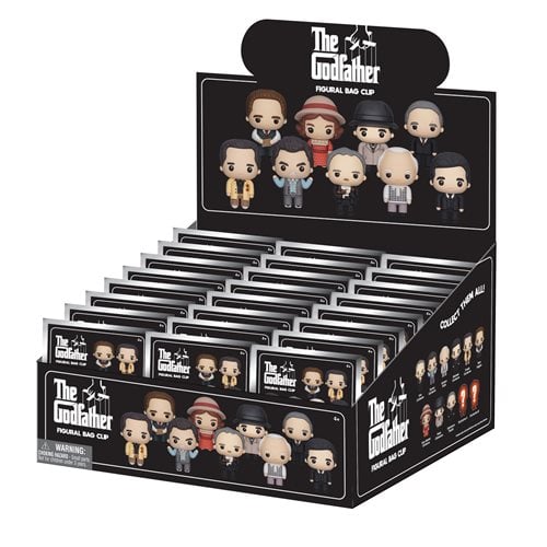 The Godfather 3D Foam Bag Clip Display Case of 24