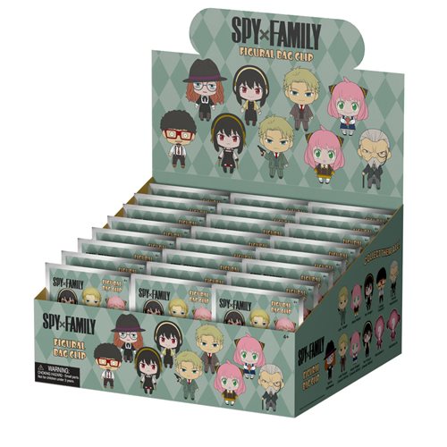 Spy x Family 3D Foam Bag Clip Random 6-Pack