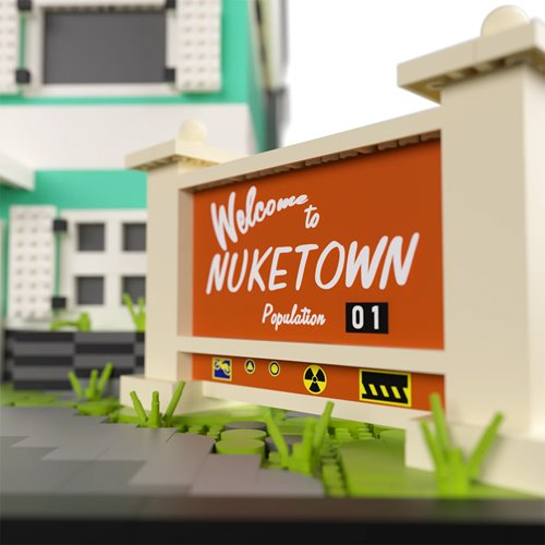 Call of Duty Nuketown Miniature Brickset