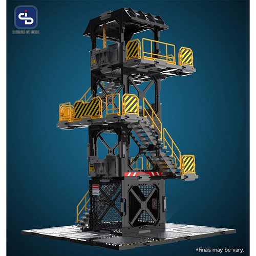 Scene in Box Watchtower 1:24 Scale Building Diorama