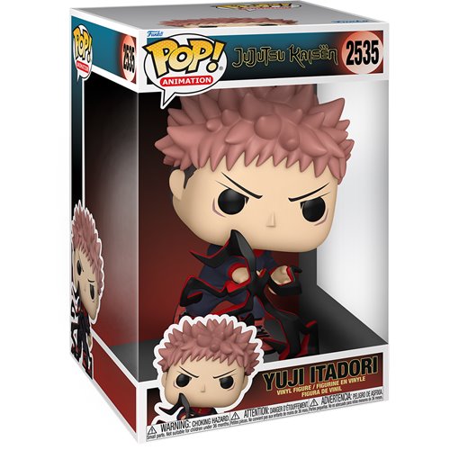 Jujutsu Kaisen Yuji Itadori Jumbo 10-Inch Funko Pop! Vinyl Figure
