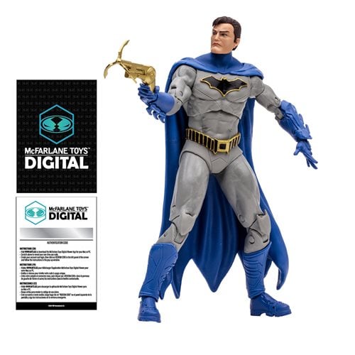 DC Direct Batman DC Rebirth 7-Inch Scale Action Figure with McFarlane Toys Digital Collectible