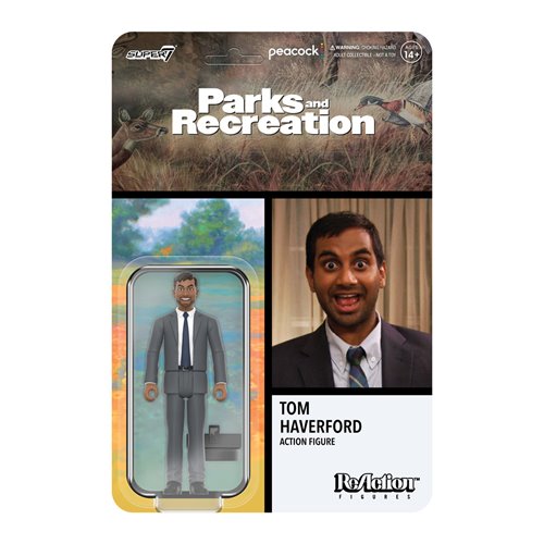 Parks and Recreation Tom Haverford 3 3/4-Inch ReAction Figure
