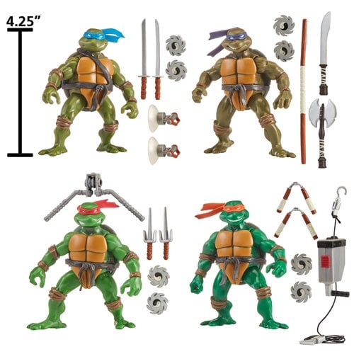 Teenage Mutant Ninja Turtles Classic 2003 Turtles Action Figure 4-Pack