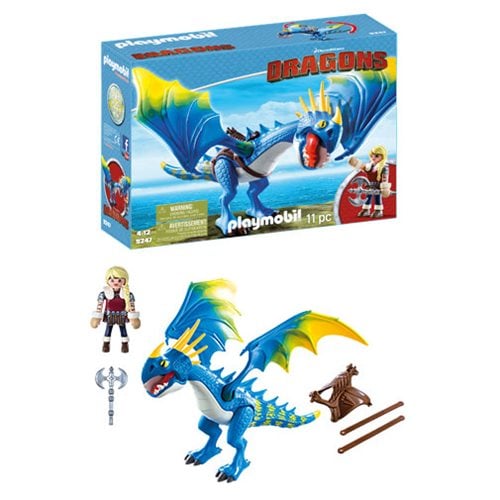 Playmobil - Playmobil Dragons - Astrid et Tempête - 9247 - Playmobil - Rue  du Commerce