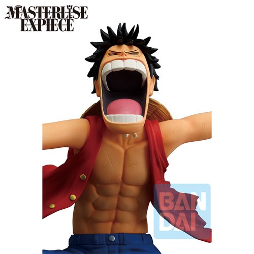 One Piece Monkey D. Luffy Playing Love Song in The Sky Masterlise Expiece Ichibansho Statue