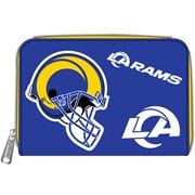 NFL Los Angeles Rams Patches Zip-Around Wallet
