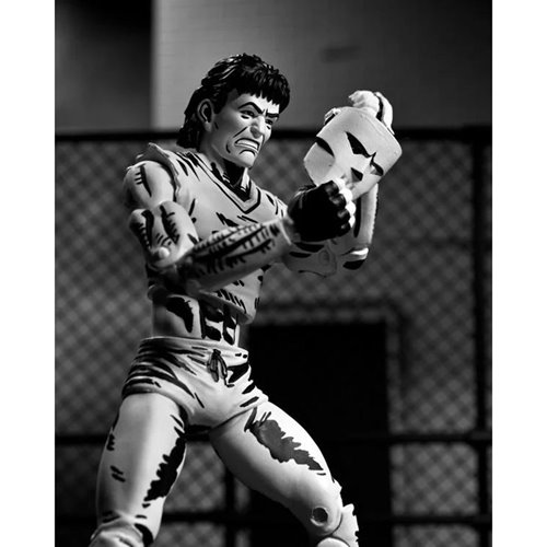 Teenage Mutant Ninja Turtles Mirage Comics Casey Jones Black & White Variant 7-Inch Scale Action Fig