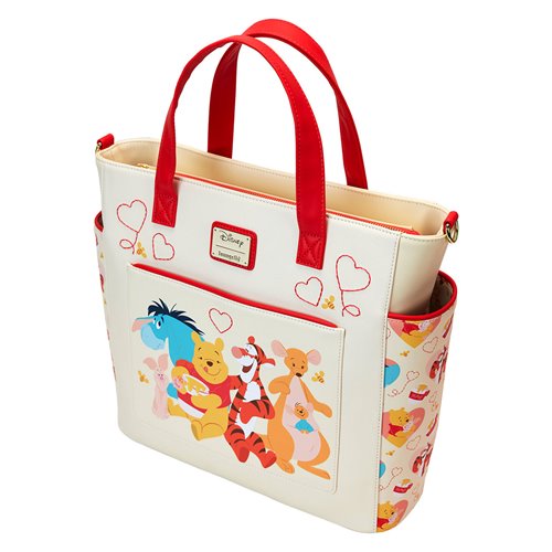 Winnie the Pooh and Friends Love Convertible Tote Bag