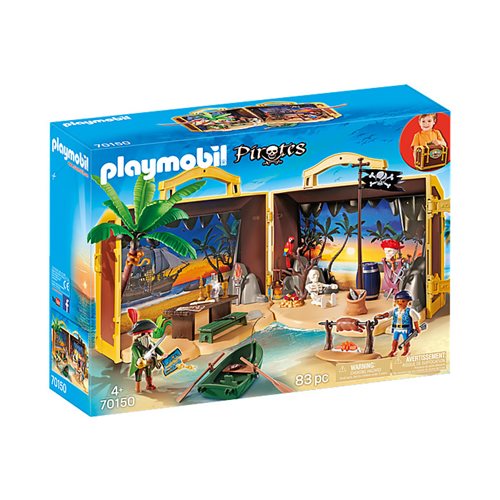 Playmobil 70150 Limited Edition Pirates Take Along Pirate Island Playset