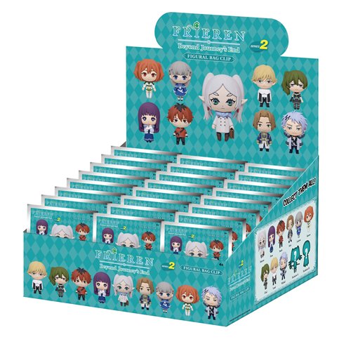 Frieren: Beyond Journeys End Series 2 3D Foam Bag Clip Display Case of 24