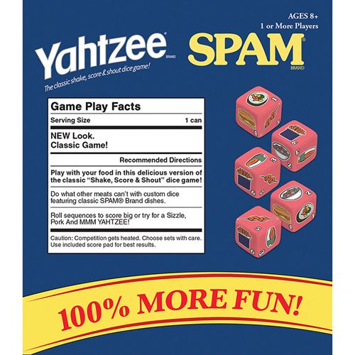 Spam Yahtzee Game