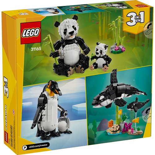LEGO Creator 31165 Wild Animals: Panda Family 3-in-1