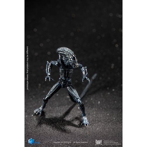 Aliens Blue Alien Warrior 1:18 Scale Action Figure - Previews Exclusive