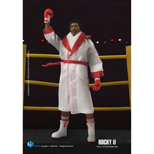 Rocky II Apollo Creed Exquisite Super Series 1:12 Scale Action Figure