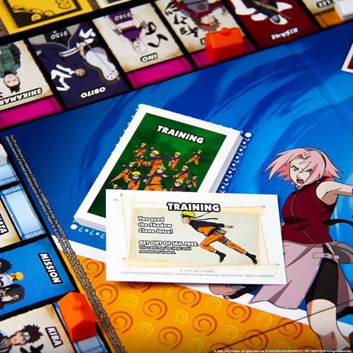 Naruto Shippuden Monopoly Game