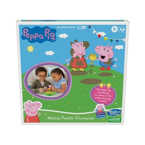 Peppa Pig Muddy Puddle Champion Board Game