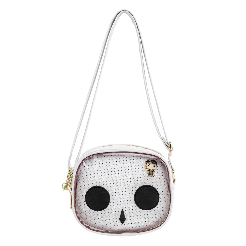Vintage Harry Potter Hedwig Plush Mini Purse Backpack Snowy Owl Cosplay  2001 海外 即決-