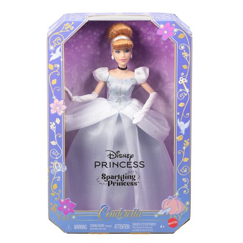 Disney Princess Sparkling Princess Cinderella Fashion Doll