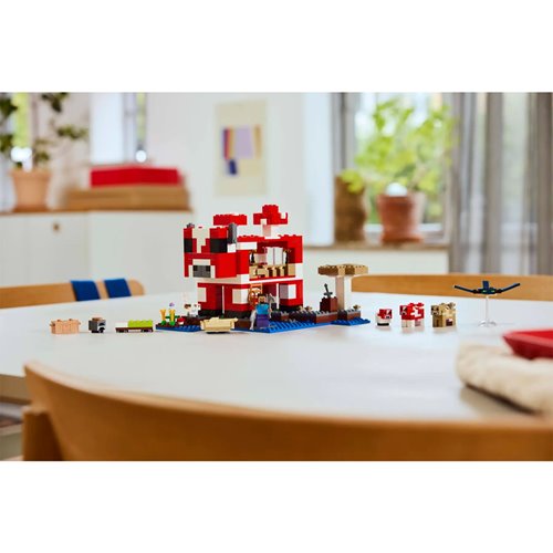 LEGO 21270 Minecraft The Mooshroom House