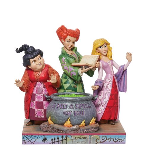 Disney Traditions Hocus Pocus Sanderson Sisters by Jim Shore Statue
