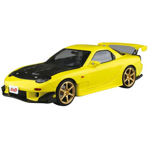 Initial D Takahashi Keisuke FD3S RX-7 Project D Version 1:24 Scale Model Kit