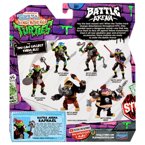 Tales of the Teenage Mutant Ninja Turtles Basic Action Figure Wave 6 Case of 8