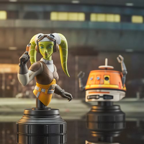 Star Wars Rebels Hera and Chopper 1:7 Scale Mini-Bust Set
