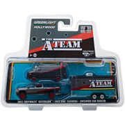The A-Team 1983 Hitch & Tow Series 5 2015 Chevrolet Silverado with 1983 GMC Vandura 1:64 Scale Die Cast Metal Vehicle