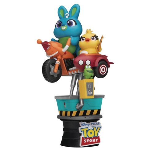 Toy Story 4 Bunny and Ducky Coin Ride DS-062 D-Stage 6-Inch Statue