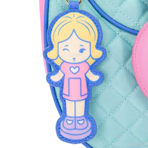 Polly Pocket Quilted Compact Crescent Bag
