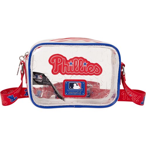 MLB Philadelphia Phillies Clear Crossbody Bag