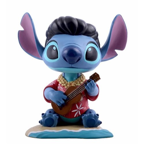 Lilo & Stitch Blue Hawaiian Elvis Stitch Head Knocker Bobblehead