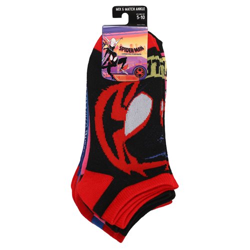 Spider-Man: Across the Spider-Verse Ankle Sock 5-Pack