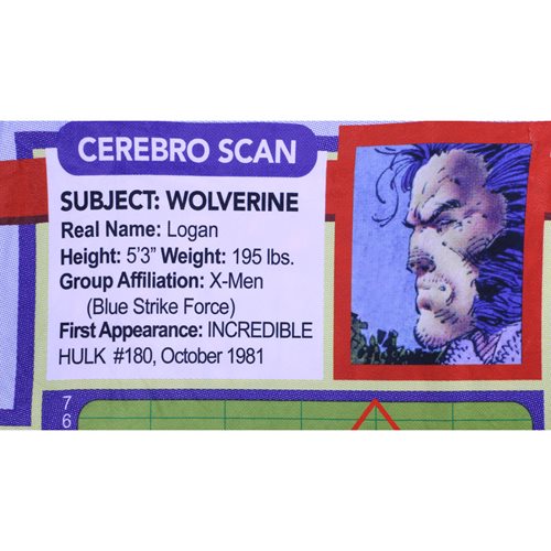 X-Men Wolverine Card Deluxe Fleece Blanket and Tin -  San Diego Comic-Con 2023 Previews Exclusive