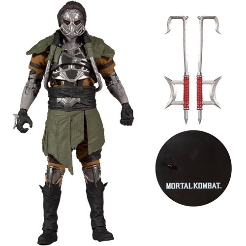Mortal Kombat Series 6 Kabal Action Figure, Not Mint
