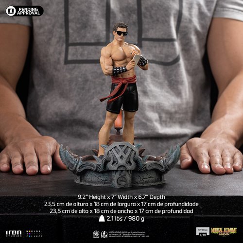 Mortal Kombat Klassic Johnny Cage 1:10 Art Scale Limited Edition Statue