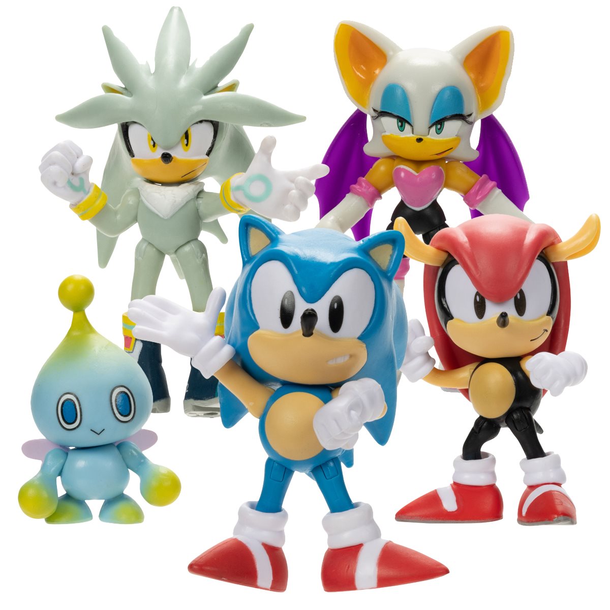 Sonic the Hedgehog 2 4 Wave 2 Set of 4 Figures, sonic sonic 2