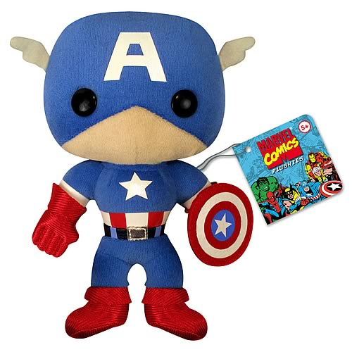 Avengers Captain America 7-Inch Plush
